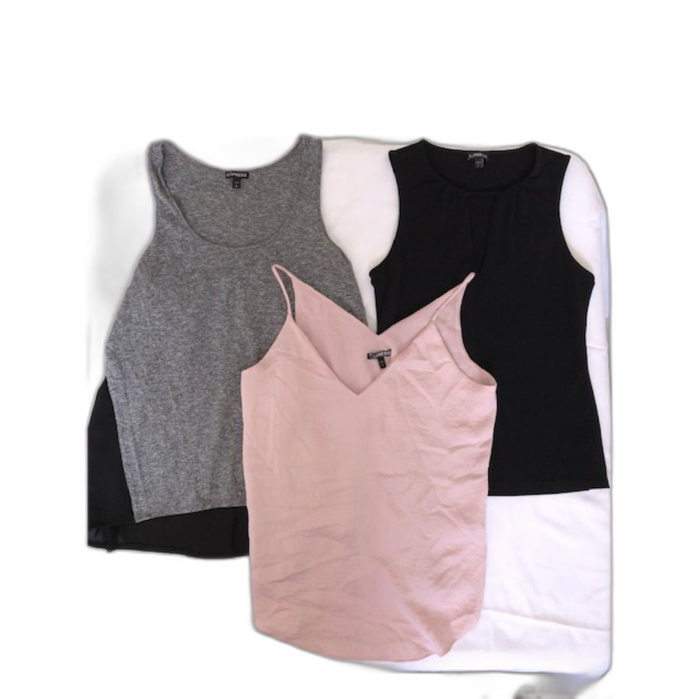 Express Office Siren Sleeveless Top Bundle